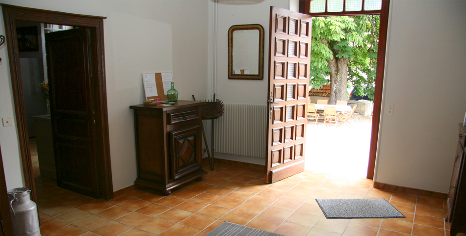 Domaine de Bousquetou - hall d'entrée
